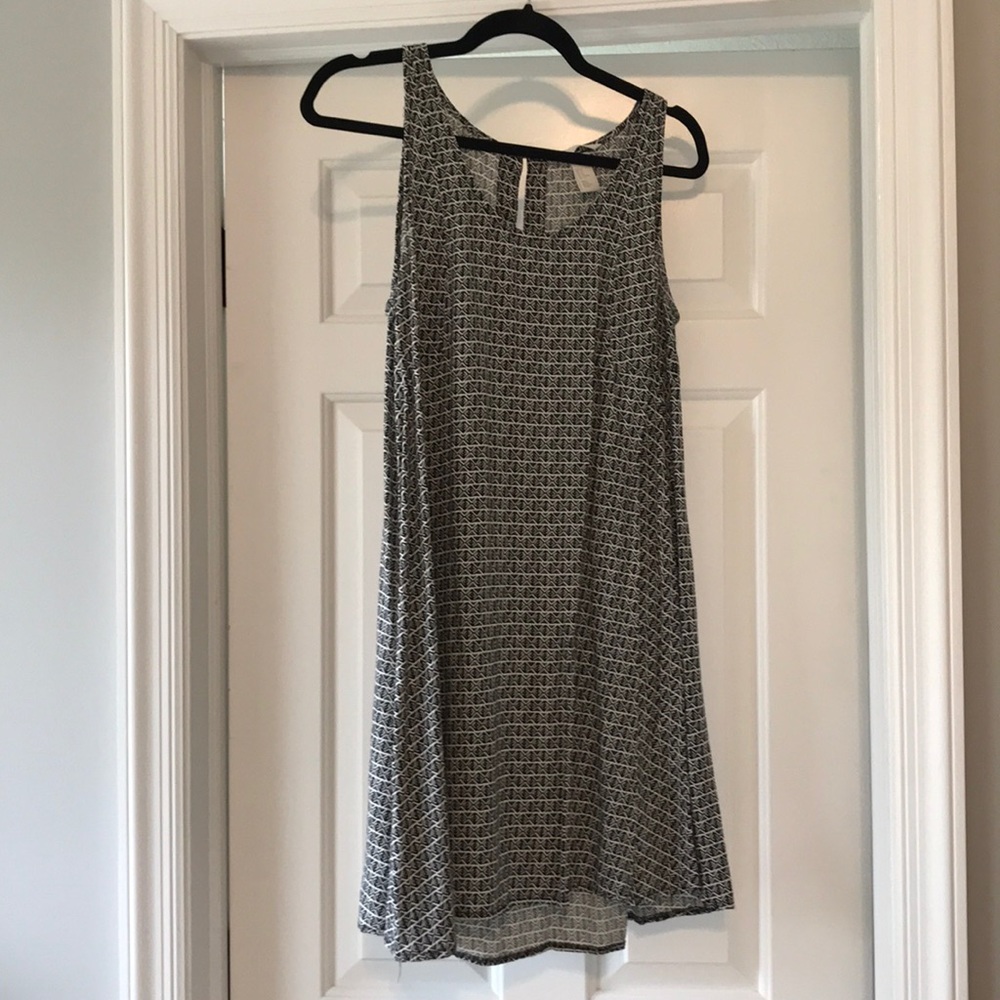 H&M Geometric Swing Dress